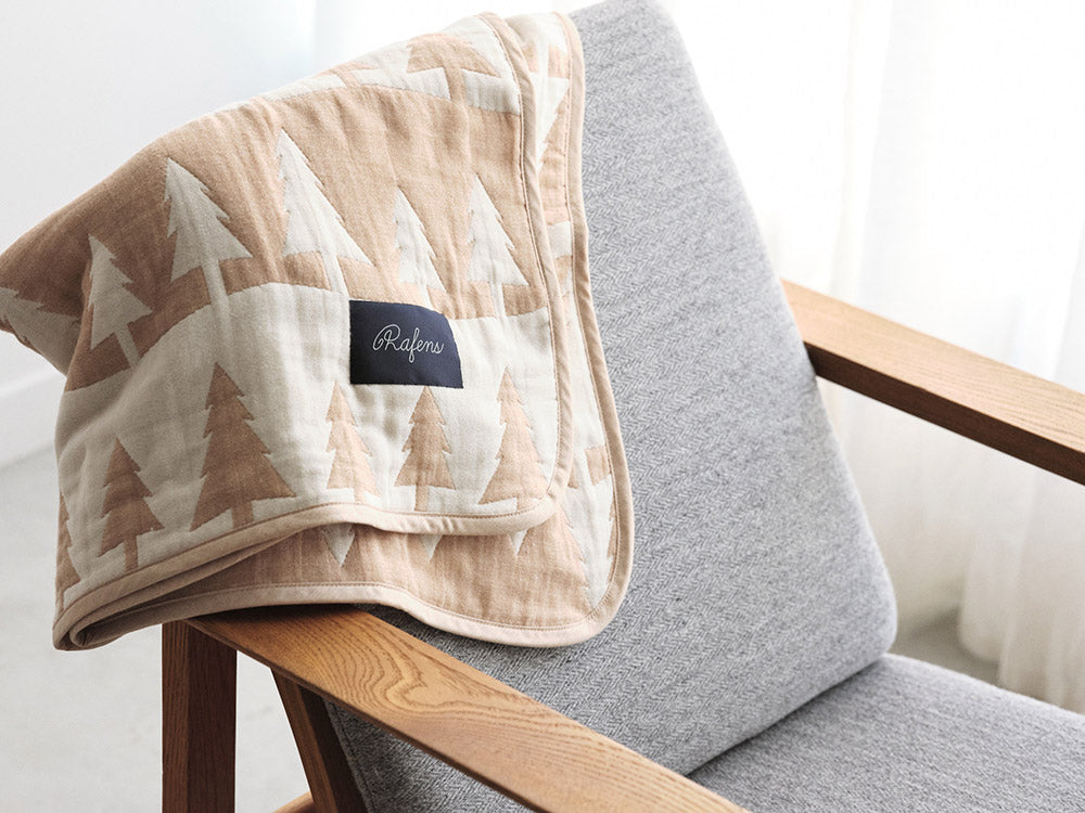 オーガニック5重ガーゼケット – Rafens